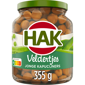 Hak Veldertjes Jonge Kapucijners 355 g