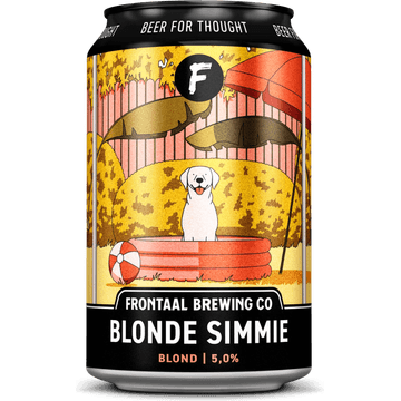 Frontaal - Blonde Simmie - Blik - 330ML