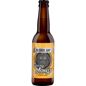 Guilty Monkey - Blonde Aap - Fles - 330ML