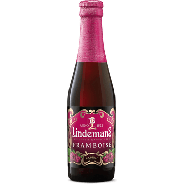 Lindemans - Framboise Lambic Beer - Fles - 250ML