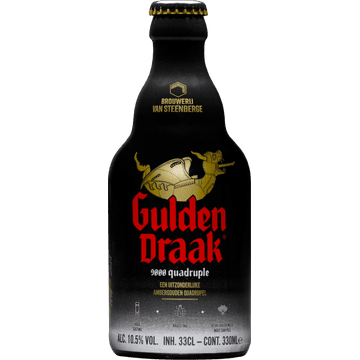 Gulden Draak - 9000 Quadruple - Fles - 330ML