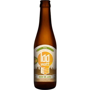 100 Watt - Non de Jus! Tripel - Fles - 330ML