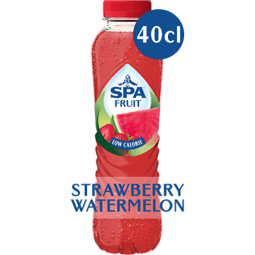 SPA FRUIT Niet-Bruisende Fruitige Frisdrank Strawberry Watermelon 40 cl