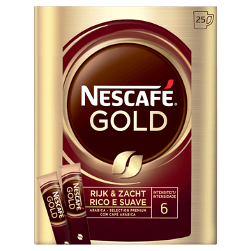 Nescafé Gold Oploskoffie 25 Stuks