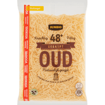 Jumbo Geraspte Oude Kaas 48+ Voordeelverpakking 300 g
