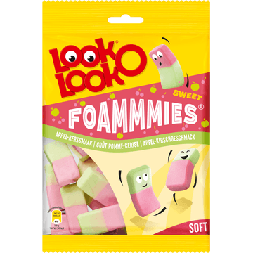 Look-O-Look Foammmies Appel-Kers 180g