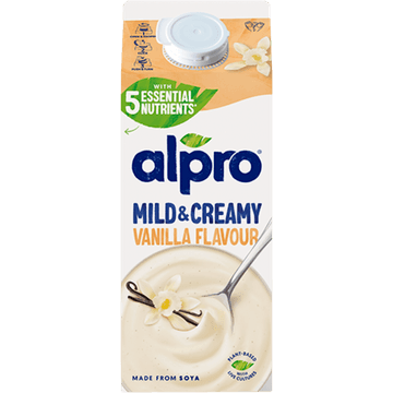 Alpro Mild & Creamy Vanille Plantaardige Variatie Op Yoghurt 750g