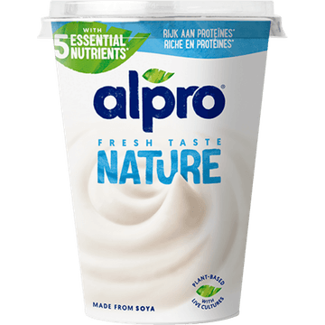 Alpro Plantaardige Variatie Op Yoghurt Naturel 500g