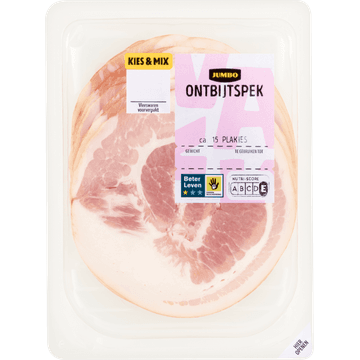 Jumbo Ontbijtspek 140 g