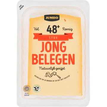 Jumbo Kaas Jong Belegen 48+ Stuk 535 g