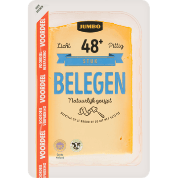 Jumbo Kaas Belegen 48+ Stuk Voordeelverpakking 910 g