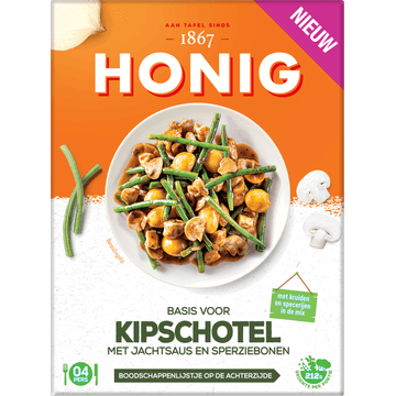Honig Basis voor Kipschotel Jachtsaus 48g