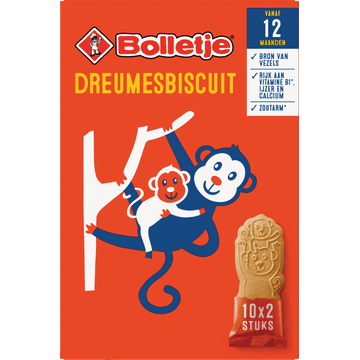 Bolletje Dreumesbiscuit vanaf 12 Maanden 10 x 2 Stuks 150 g