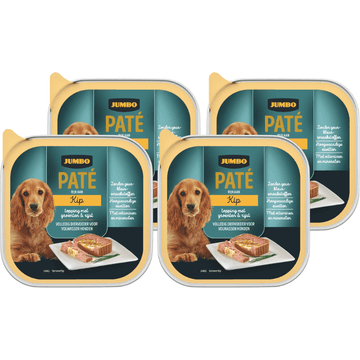 Jumbo Paté Rijk aan Kip 4 x 150 g