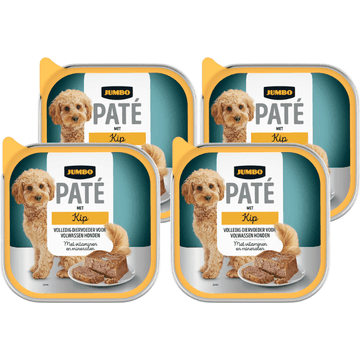 Jumbo Hond Paté met Kip