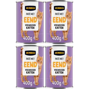 Jumbo Paté met Eend 4 x 400 g