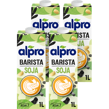 Alpro Barista Soja Houdbaar 4 x 1L