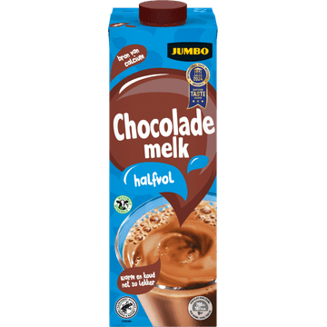 Jumbo Chocolademelk Halfvol 1 L