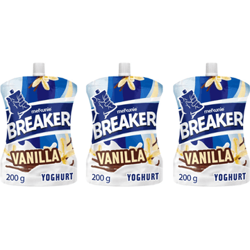 Melkunie Breaker Originals Vanilla Yoghurt 3x 200 g