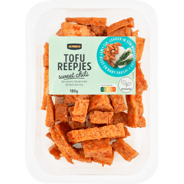 Jumbo Tofu Reepjes Sweet Chili 180 g