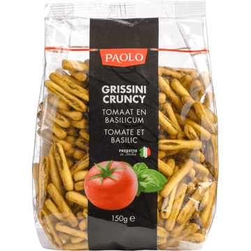 Paolo Grissini Cruncy Tomaat en Basilicum 150 g