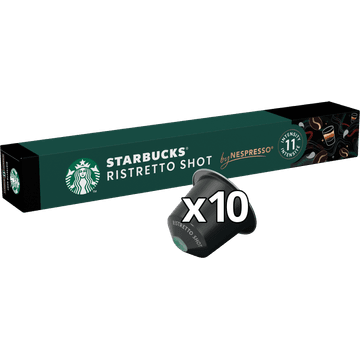 Starbucks® by Nespresso® Ristretto Shot 10 Koffiecups