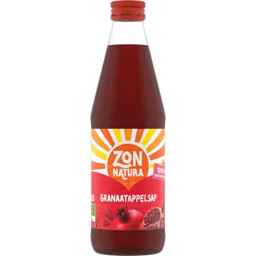 Zonnatura Biologische Granaatappelsap 330 ml
