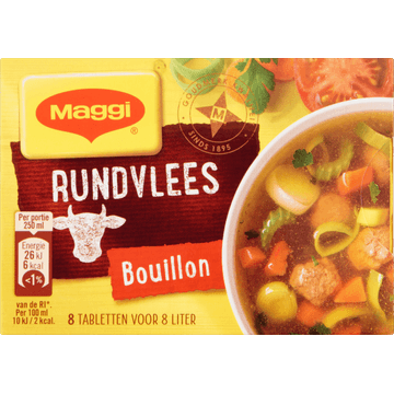 MAGGI Rundvlees Bouillon Blokjes 8 Stuks 82 g