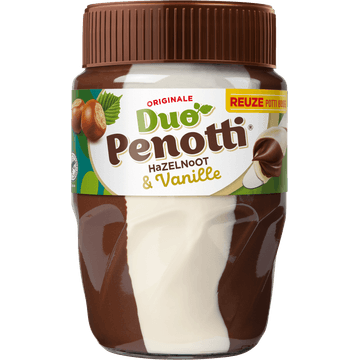 Duo Penotti Hazelnoot & Vanille Reuze Potti 800 g