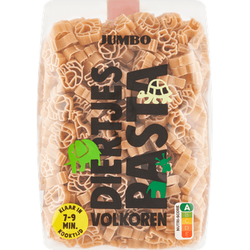 Jumbo Diertjes Pasta Volkoren 500 g