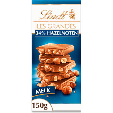 Lindt Les Grandes Milk Noisette 150g