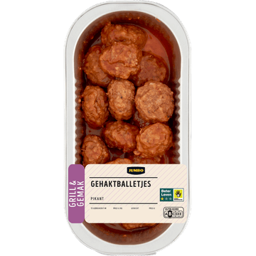 Jumbo Varkens Gehaktballetjes Pikant 194 g
