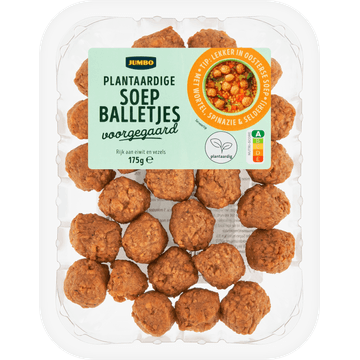 Jumbo Plantaardige Soepballetjes Voorgegaard 175 g