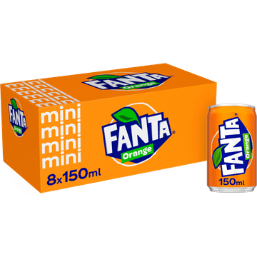 Fanta Orange Mini 8 x 150 ml