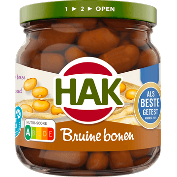 Hak Bonen Bruine 210g