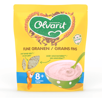 Olvarit 8 Maanden Fijne Granen Babypap 200 g