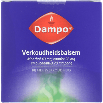 Dampo Verkoudheidsbalsem Zalf Blikje 30g