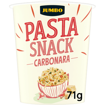 Jumbo Pasta Snack Carbonara 71 g