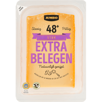 Jumbo Kaas Extra Belegen 48+ Stuk 525 g
