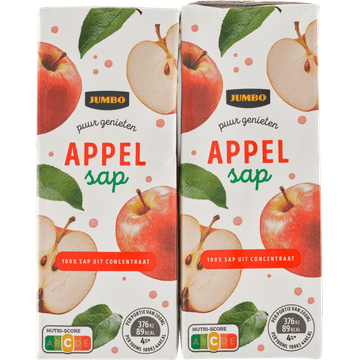 Jumbo Appelsap 10 x 200ML