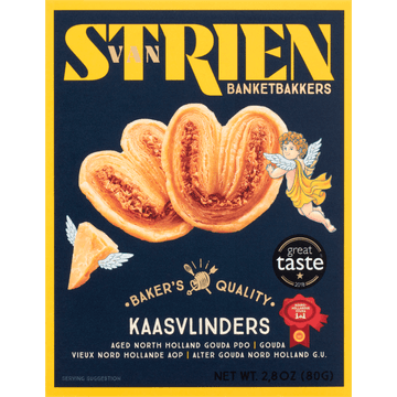 Van Strien Roomboter Kaasvlinders 80 g