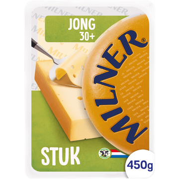 Milner 30+ Jong Kaas Stuk 450 g