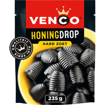 Venco Honingdrop Hard Zoet 235g