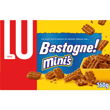 LU Bastogne Mini's Koekjes 160g