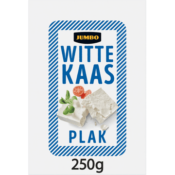 Jumbo Witte Kaas Plak 250 g