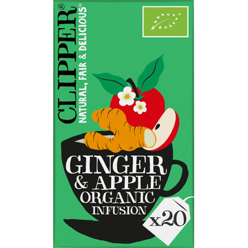Clipper Ginger & Apple Organic Infusion 20 Stuks 40 g