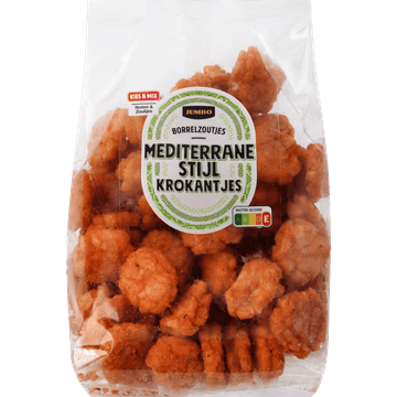 Jumbo Borrelzoutjes Mediterrane Stijl Krokantjes 150 g