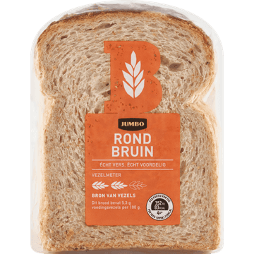Jumbo - Rond Bruin - Half
