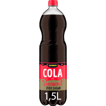 Jumbo Cola Cafeïnevrij Zero Sugar 1,5 L