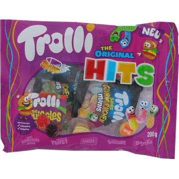 Trolli The Original Hits Fruitgom 10 Stuks 200 g